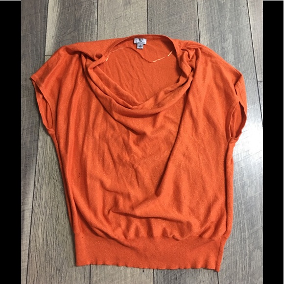 Worthington Sweaters - Orange cowl neck sweater. Size XL